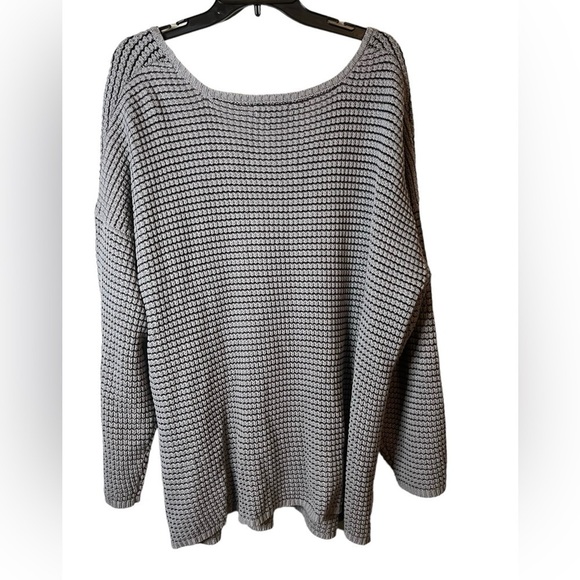 Ellis Women’s Knit Chunky Oversized Plus Size Sweater - Picture 2 of 5